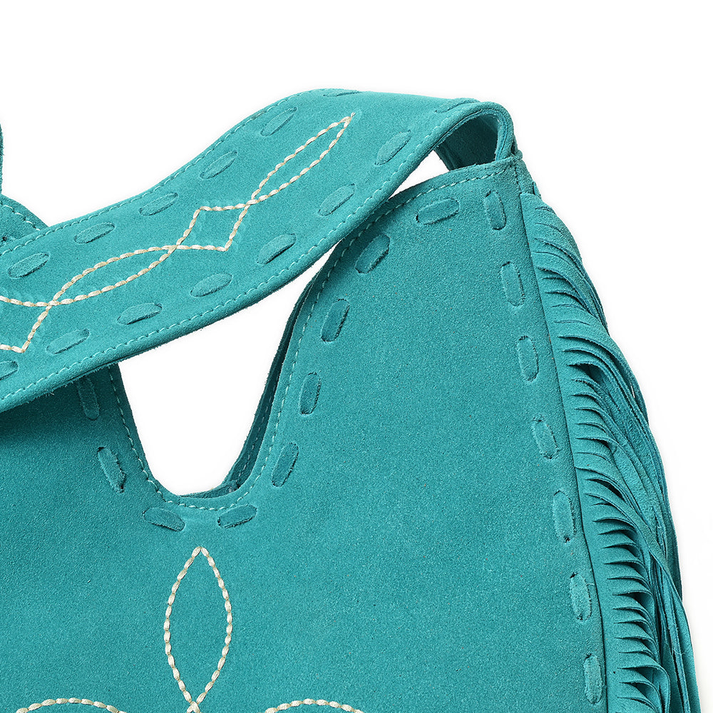 American Darling Hobo Suede Genuine Leather