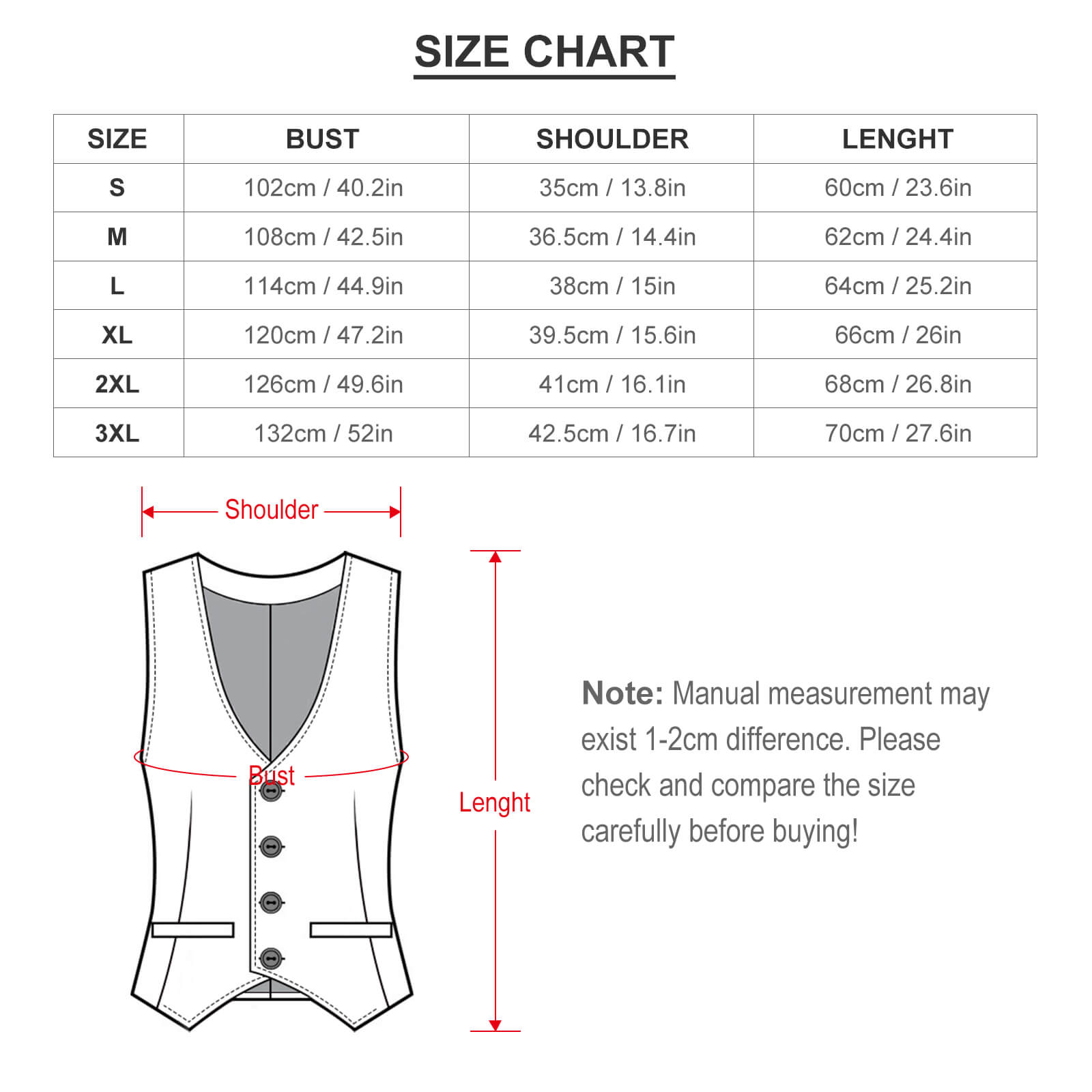 Baha Ranch Cool Santa Men's Western Vest by Baha Ranch Western Wear - product image 4