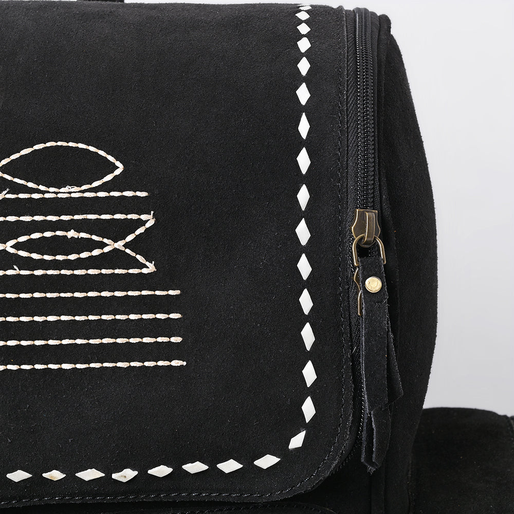 American Darling Backpack Genuine Suede Leather