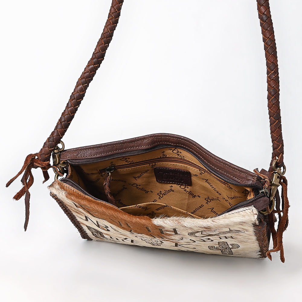 American Darling Crossbody Hair-On Genuine Leather