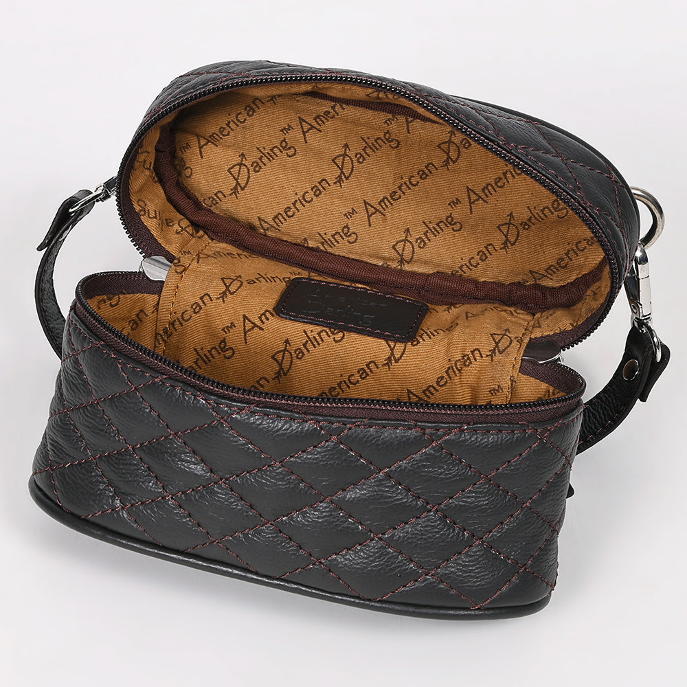 American Darling Jewelry Case Genuine Leather