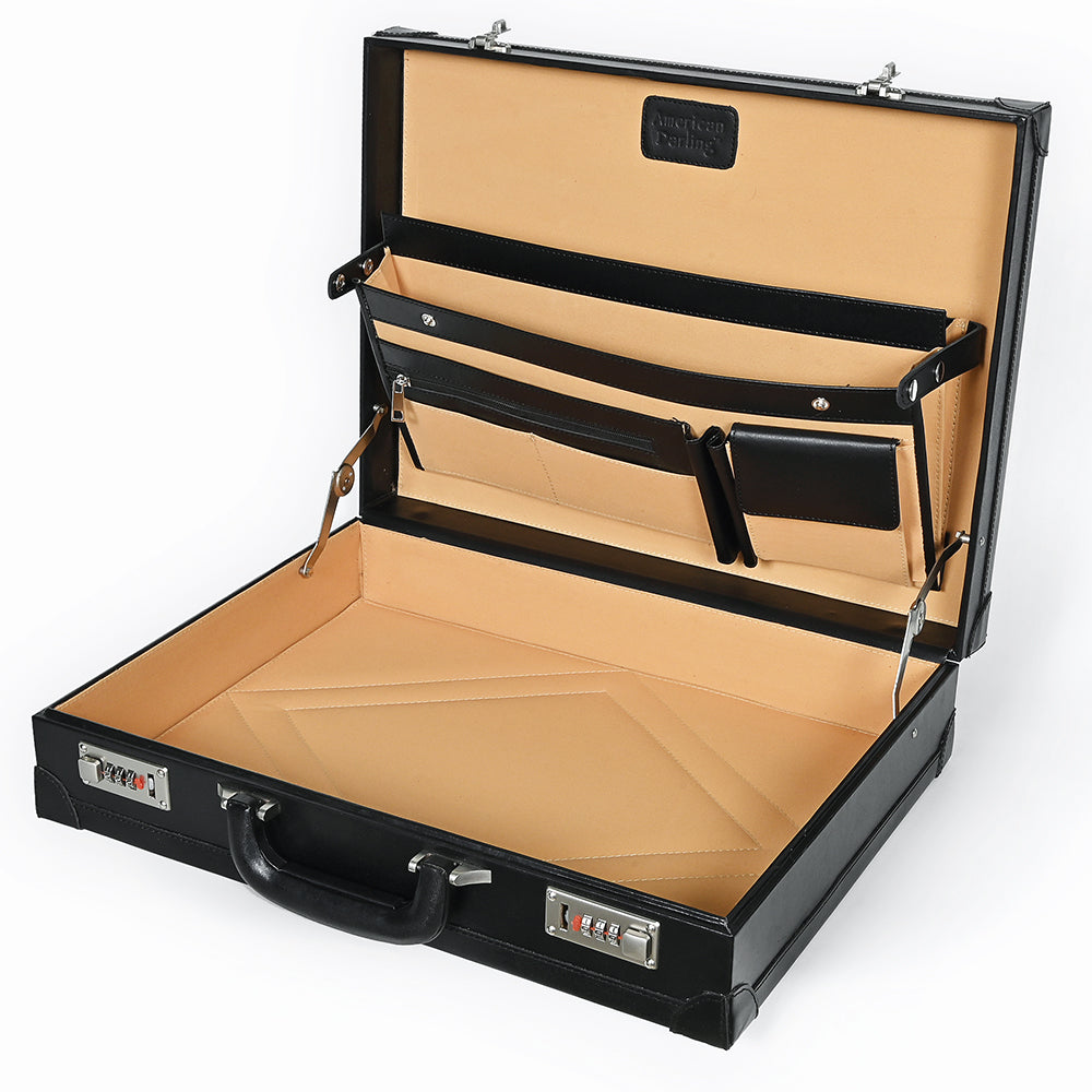 American Darling Jewelry Case Hand Tooled Genuine Leather