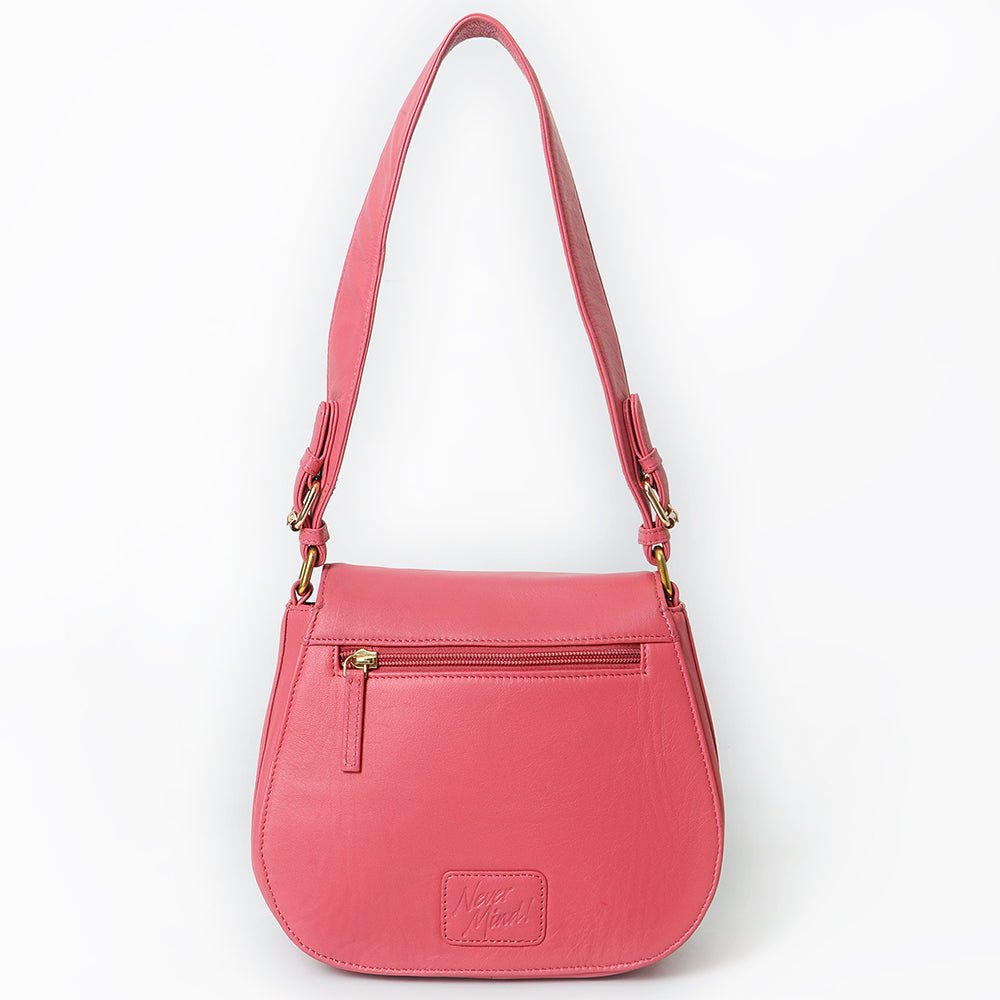 Never Mind Crossbody Handmade Genuine Cowhide Leather