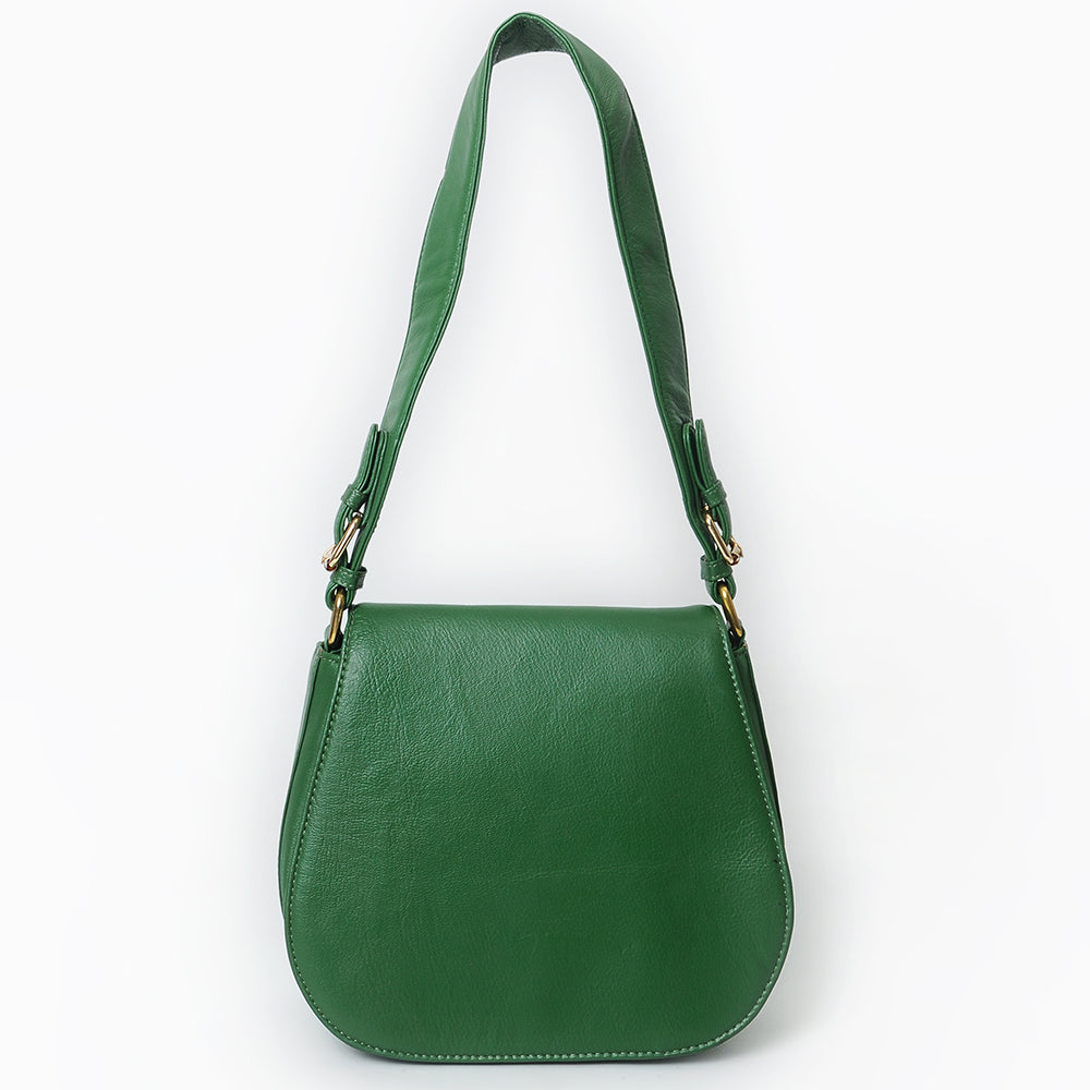Never Mind Crossbody Handmade Genuine Cowhide Leather Women Bag Western Handbag Purse