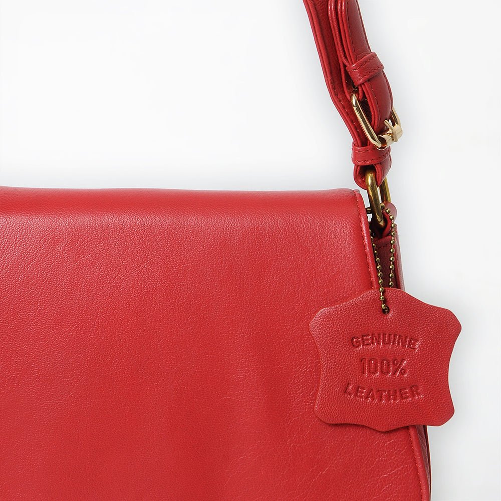 Never Mind Crossbody Handmade Genuine Cowhide Leather