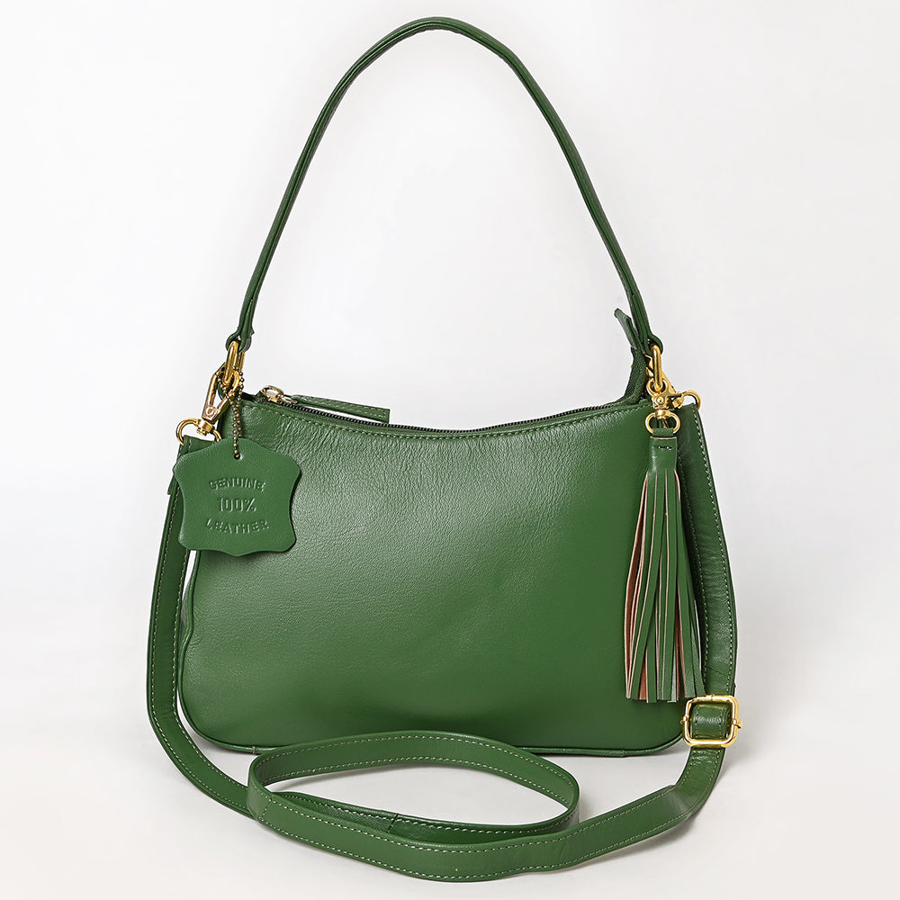 Never Mind Western Cross Body Genuine Leather Handbag Purse Wallet Bag For Women Girls