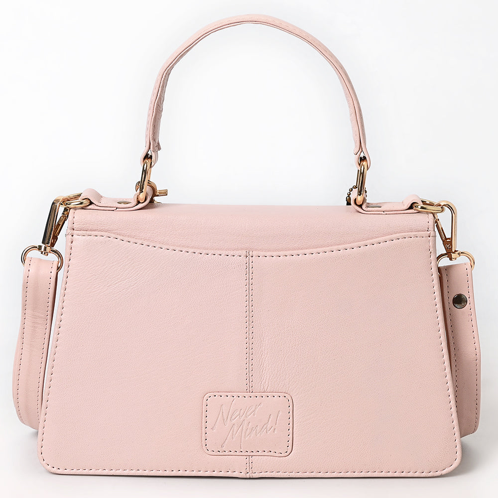 Never Mind Crossbody Fringes Genuine Leather