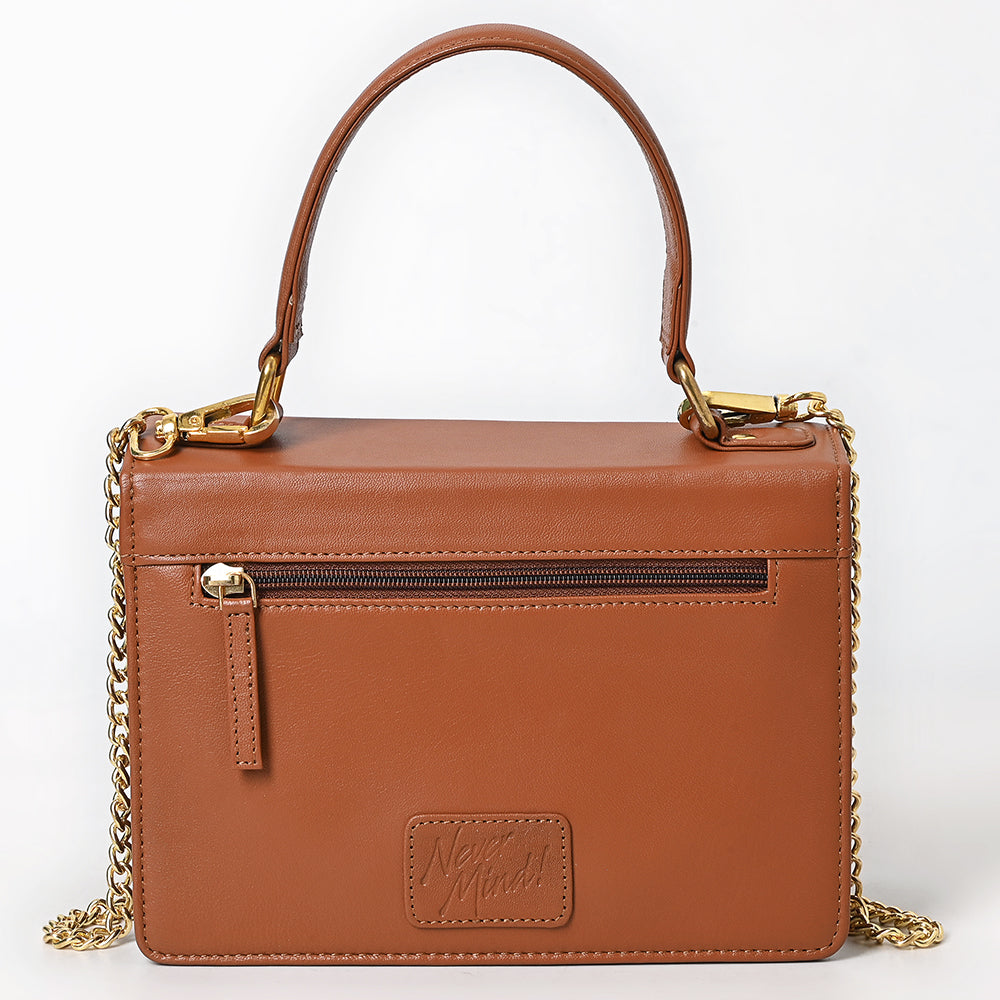 Never Mind Crossbody Genuine Leather