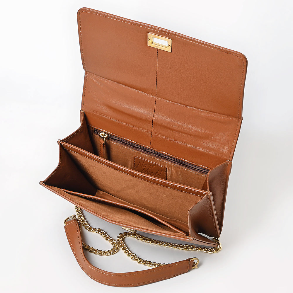 Never Mind Crossbody Genuine Leather
