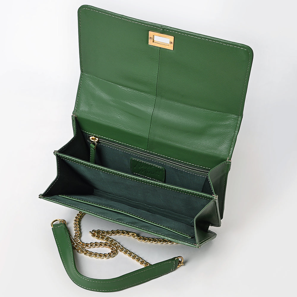 Never Mind Crossbody Genuine Leather