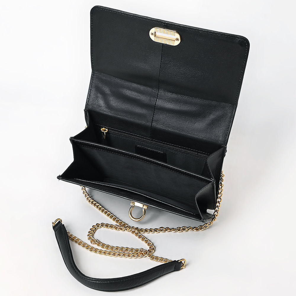 Never Mind Crossbody Genuine Leather