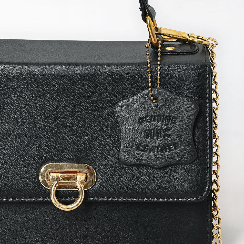 Never Mind Crossbody Genuine Leather