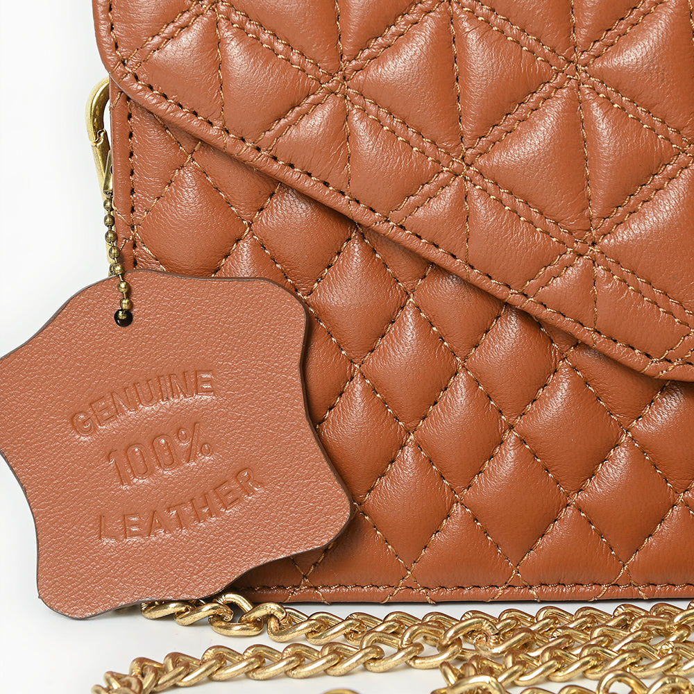 Never Mind Crossbody Genuine Leather