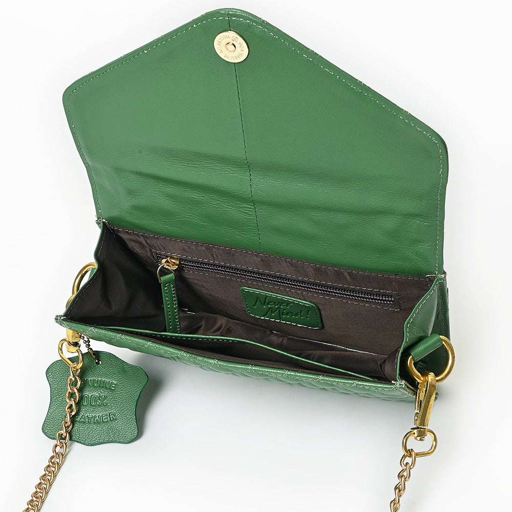 Never Mind Crossbody Genuine Leather