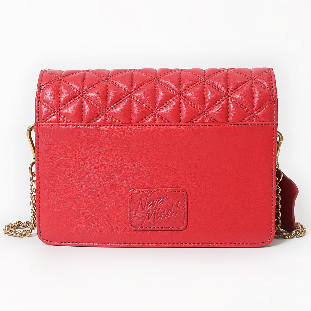 Never Mind Crossbody Genuine Leather