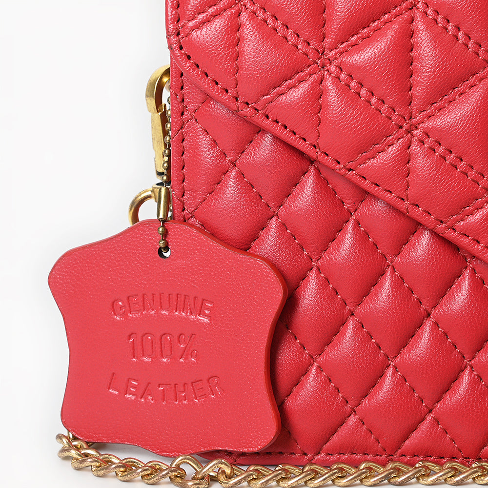 Never Mind Crossbody Genuine Leather