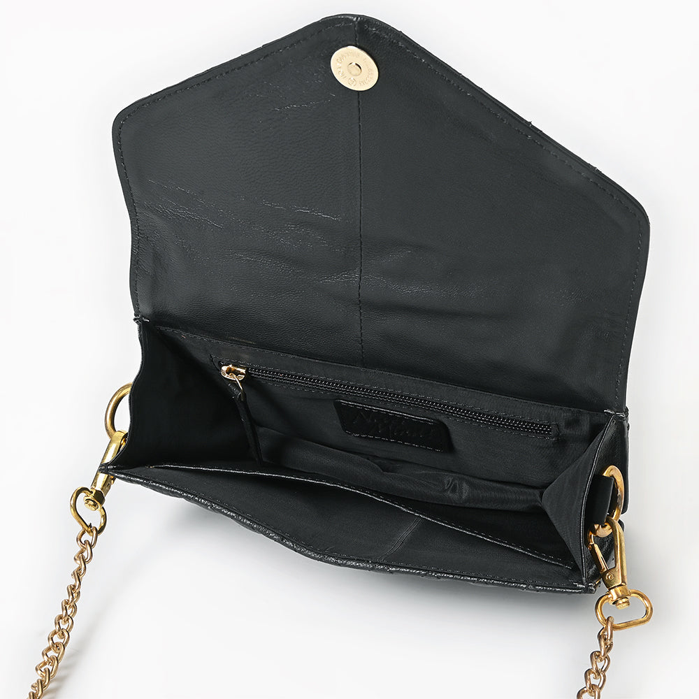 Never Mind Crossbody Genuine Leather