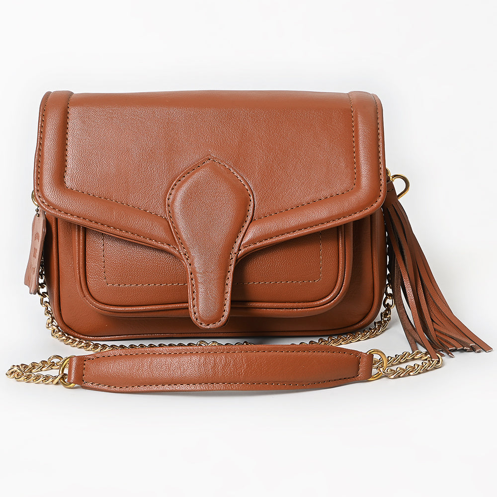 Never Mind Crossbody Genuine Leather