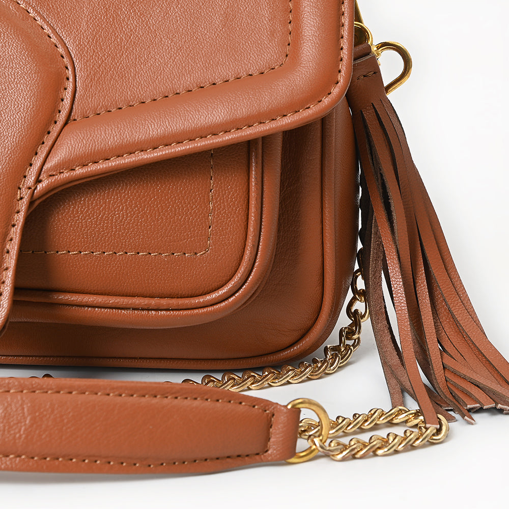 Never Mind Crossbody Genuine Leather