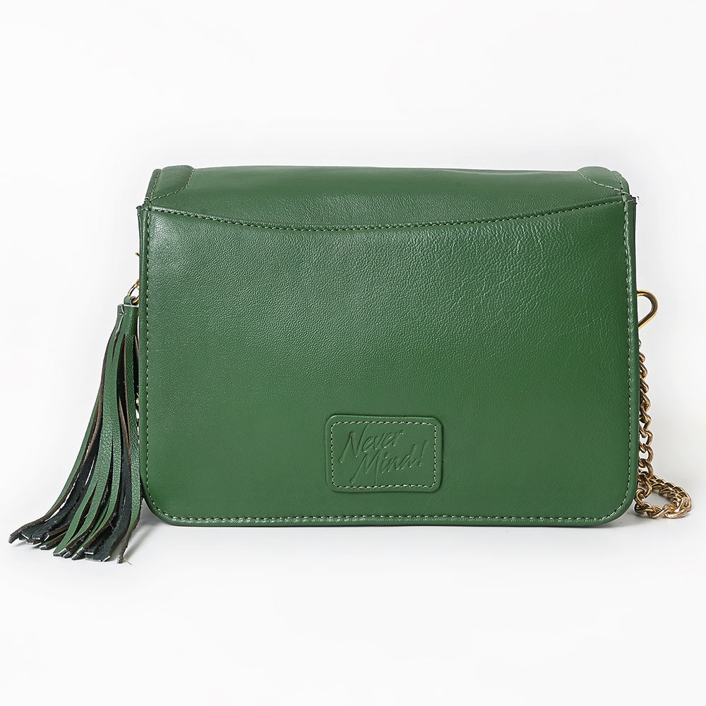 Never Mind Crossbody Genuine Leather