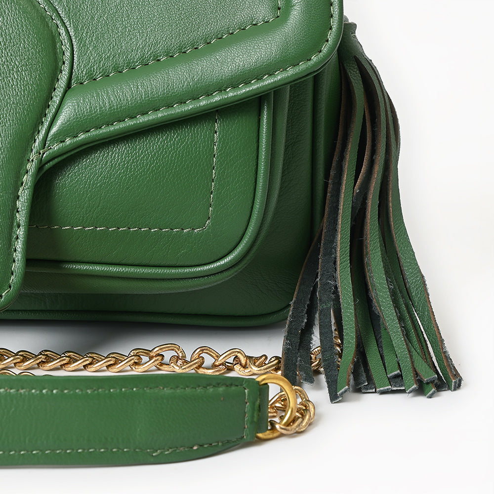 Never Mind Crossbody Genuine Leather