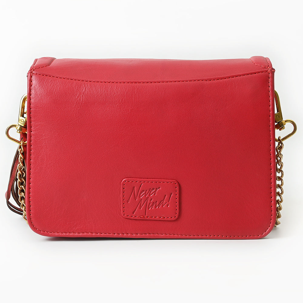Never Mind Crossbody Genuine Leather