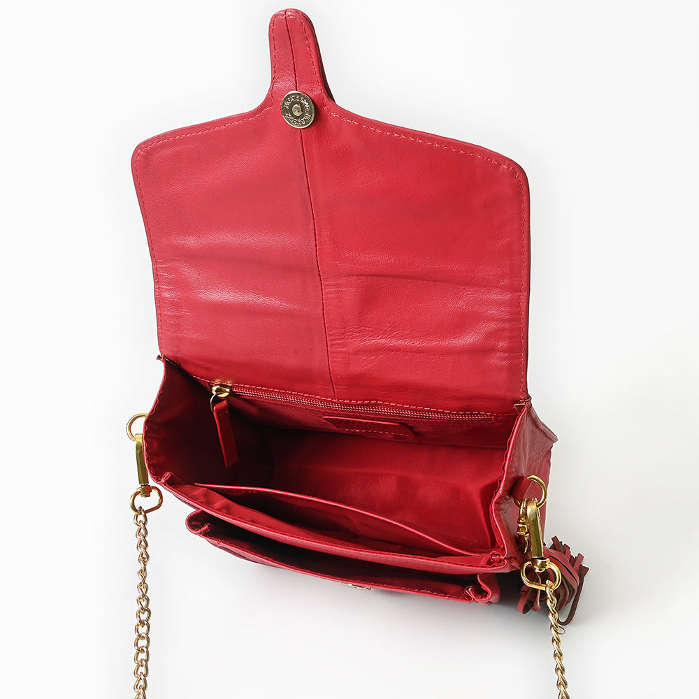 Never Mind Crossbody Genuine Leather