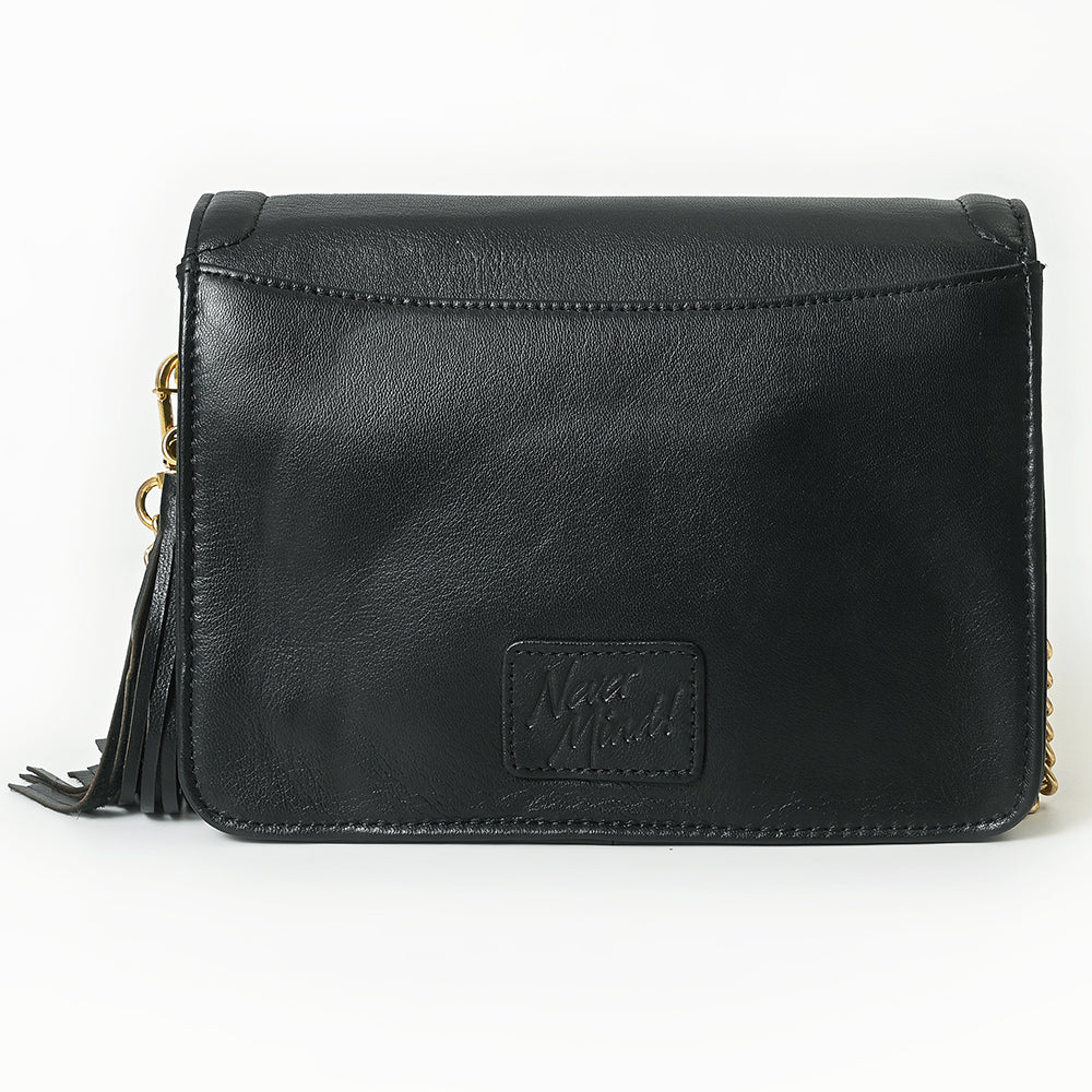 Never Mind Crossbody Genuine Leather