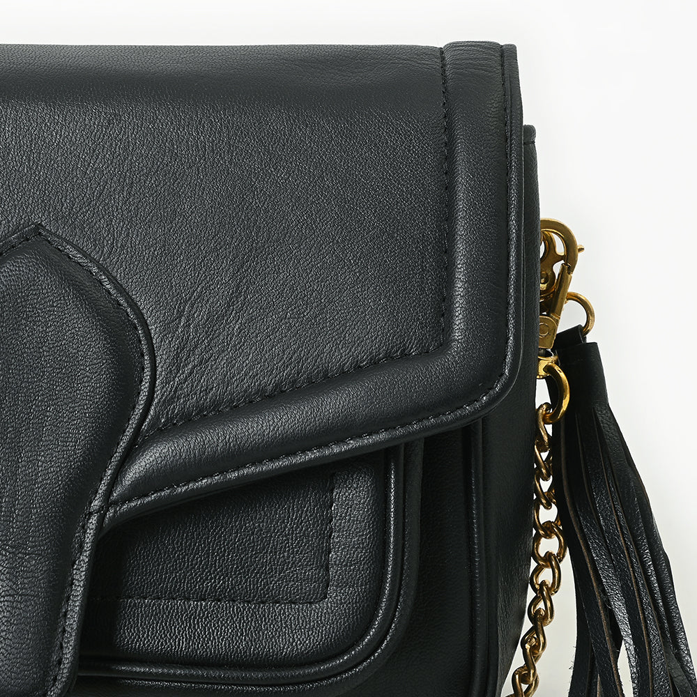 Never Mind Crossbody Genuine Leather