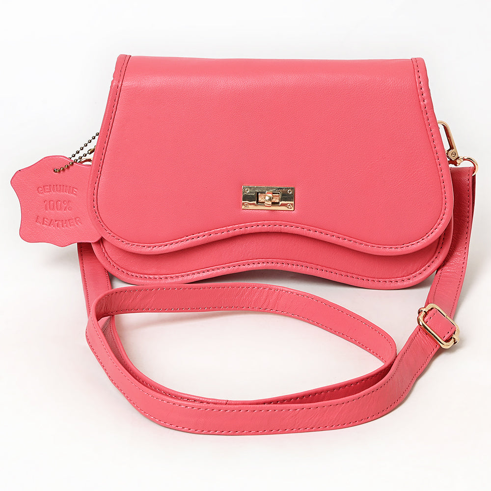 Never Mind Western Cross Body Genuine Leather Handbag Purse Wallet Bag For Women Girls