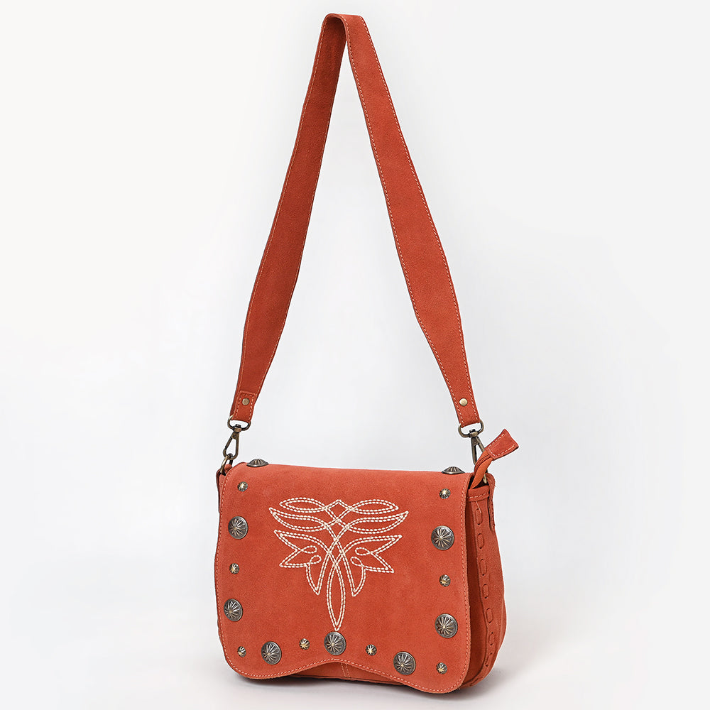 American Darling Crossbody Suede Genuine Leather