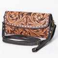 American Darling Crossbody Hand Tooled Genuine Leather