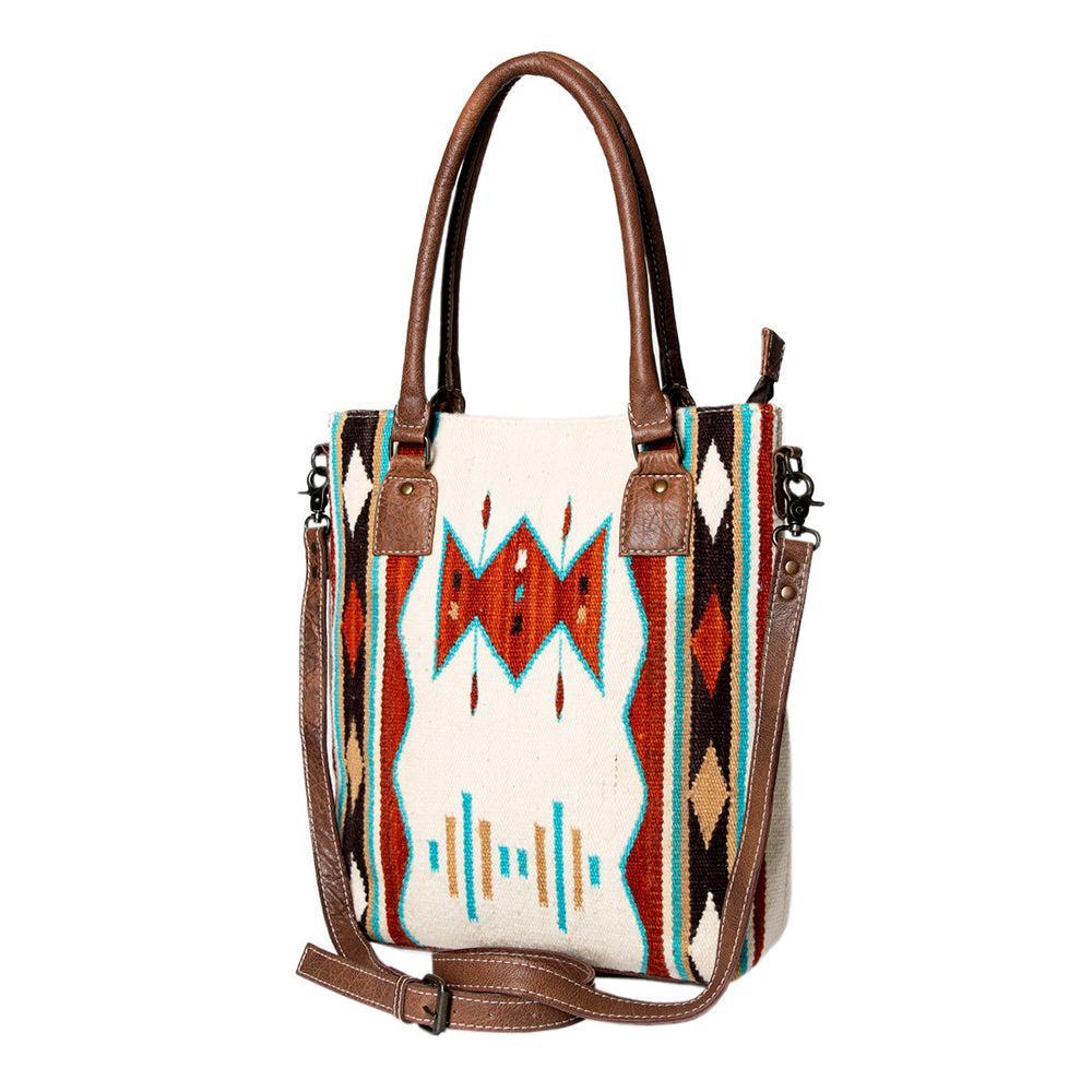 American Darling Tote Saddle Blanket Genuine Leather