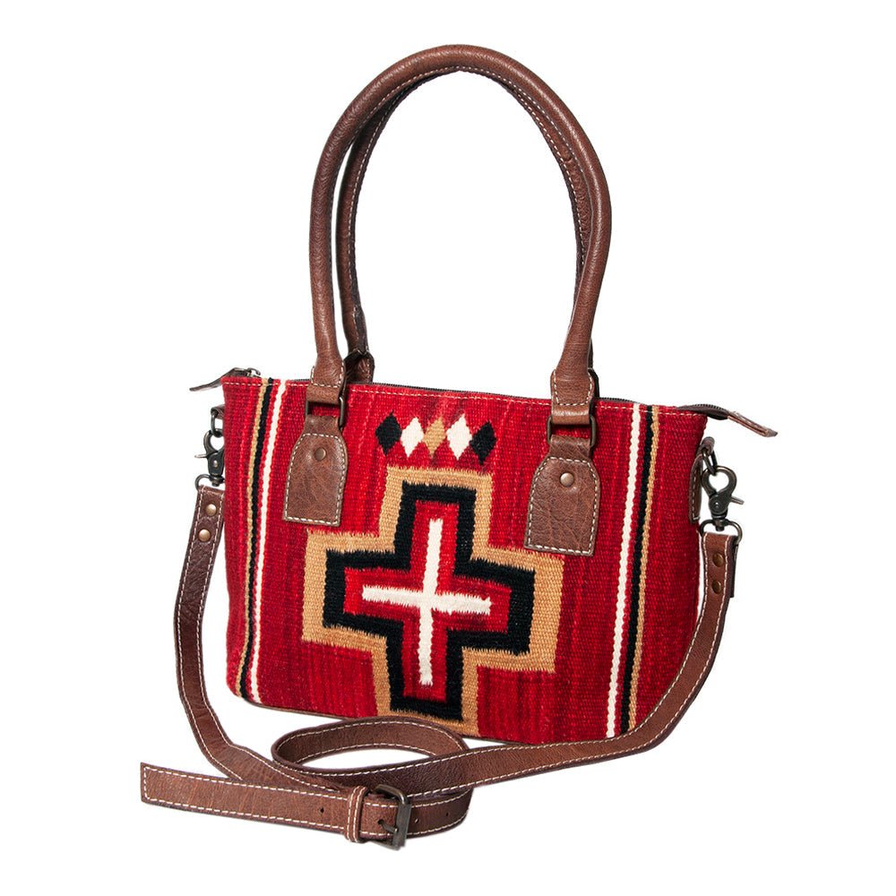 American Darling Tote Saddle Blanket Genuine Leather