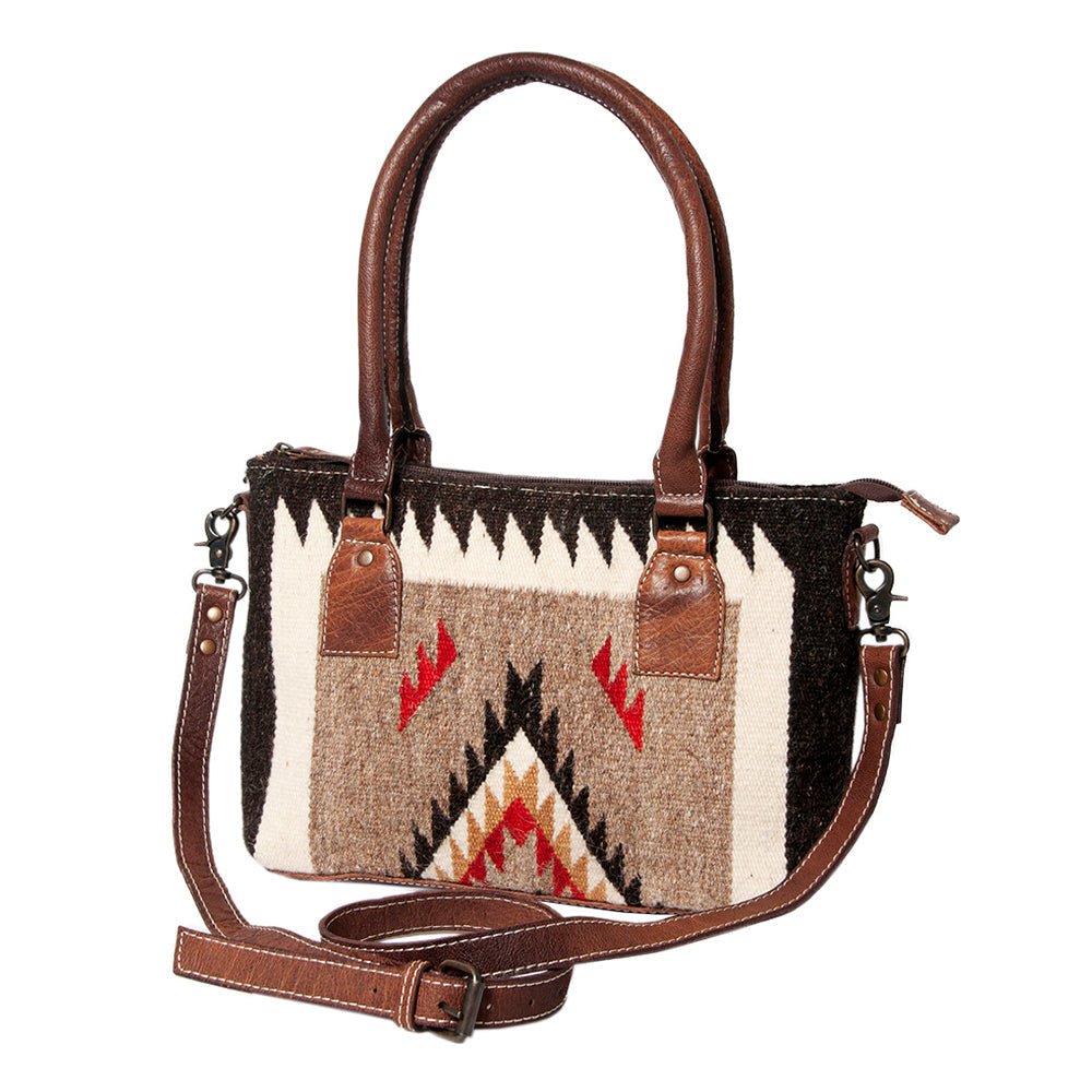 American Darling Tote Saddle Blanket Genuine Leather