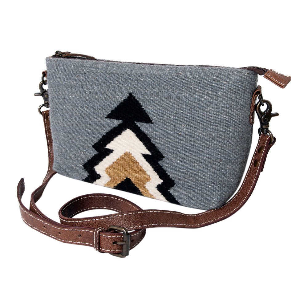 American Darling Crossbody Saddle Blanket Genuine Leather