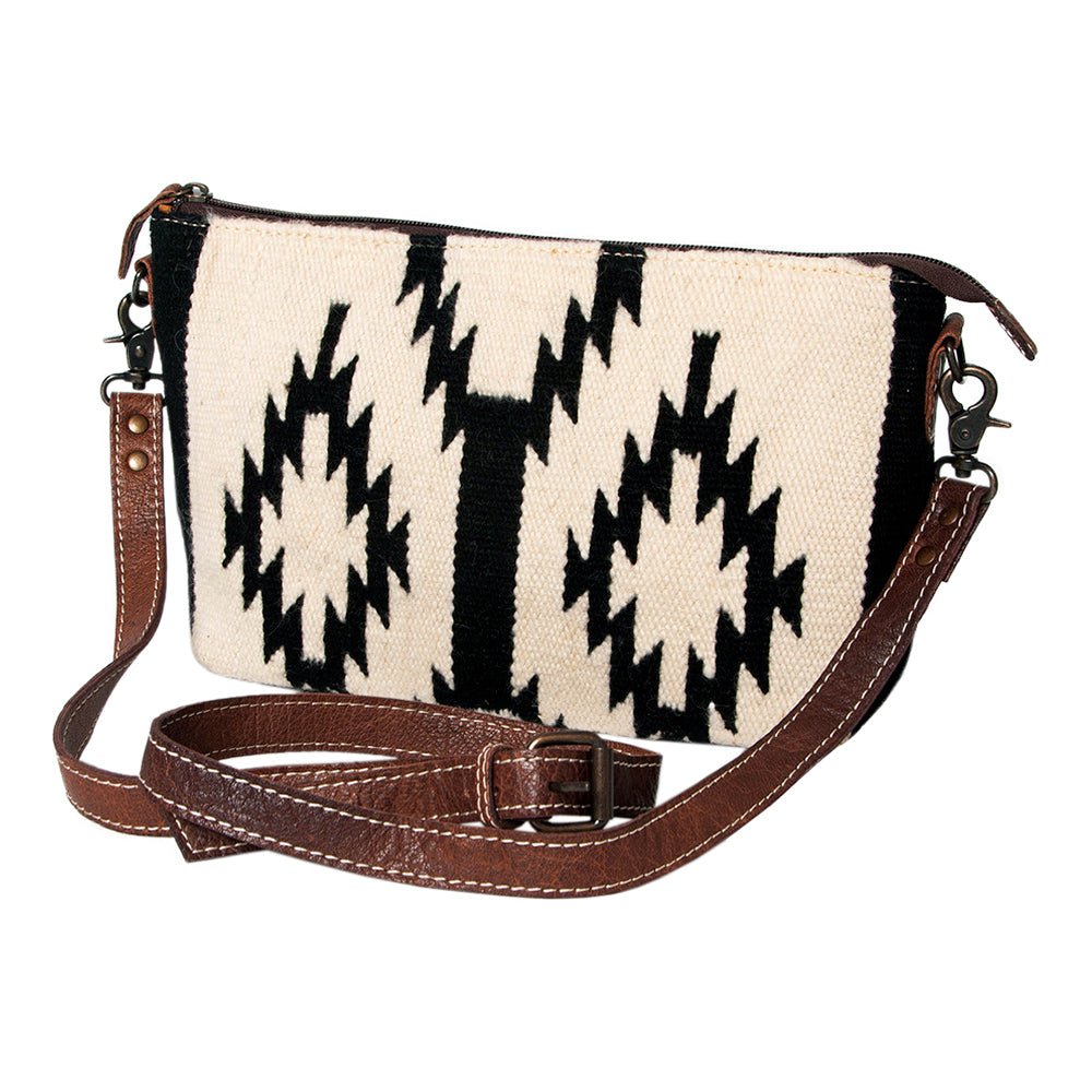 American Darling Crossbody Saddle Blanket Genuine Leather
