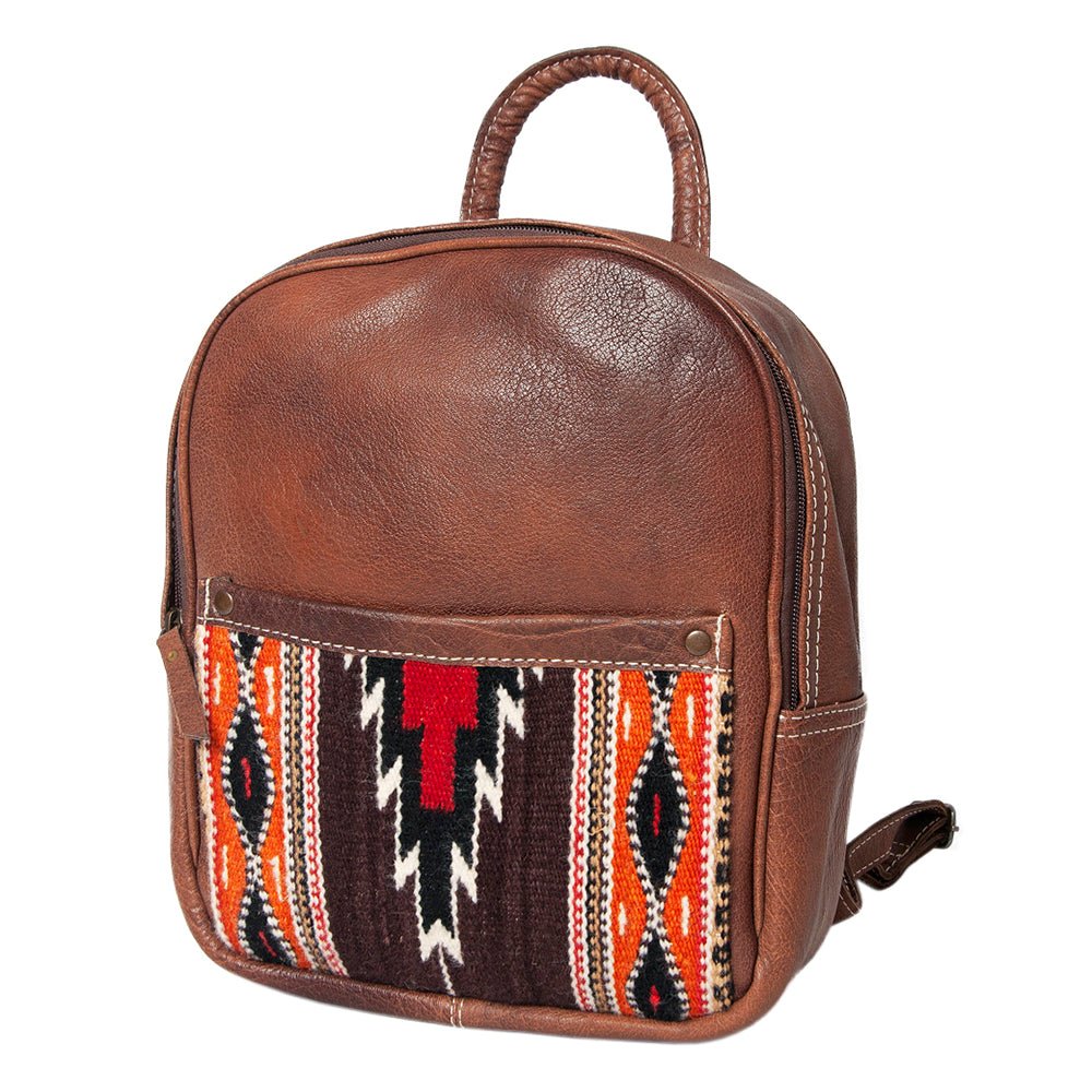 American Darling Backpack Saddle Blanket Genuine Leather