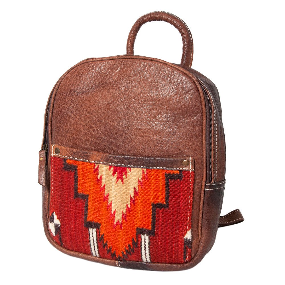 American Darling Backpack Saddle Blanket Genuine Leather