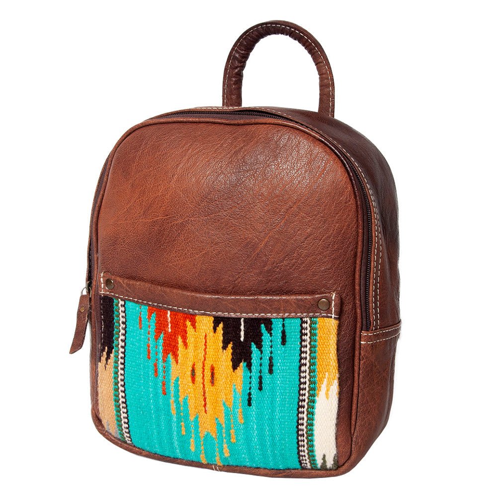 American Darling Backpack Saddle Blanket Genuine Leather