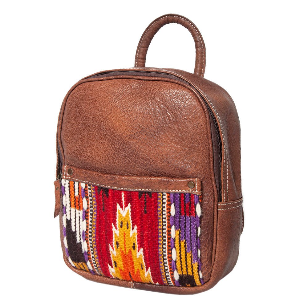 American Darling Backpack Saddle Blanket Genuine Leather