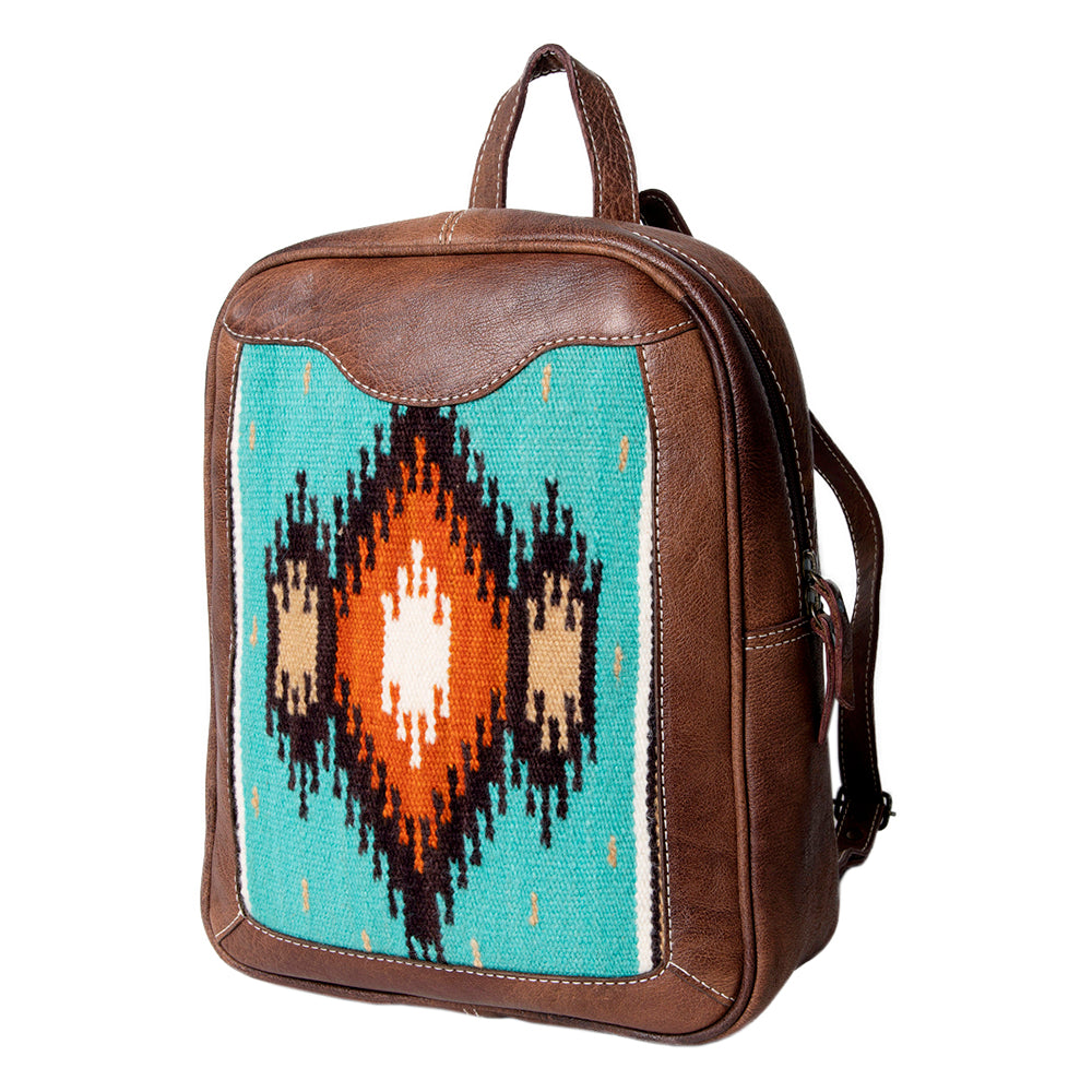 American Darling Backpack Saddle Blanket Genuine Leather