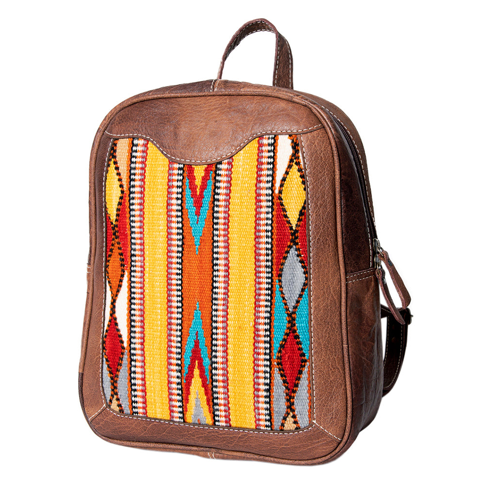 American Darling Backpack Saddle Blanket Genuine Leather