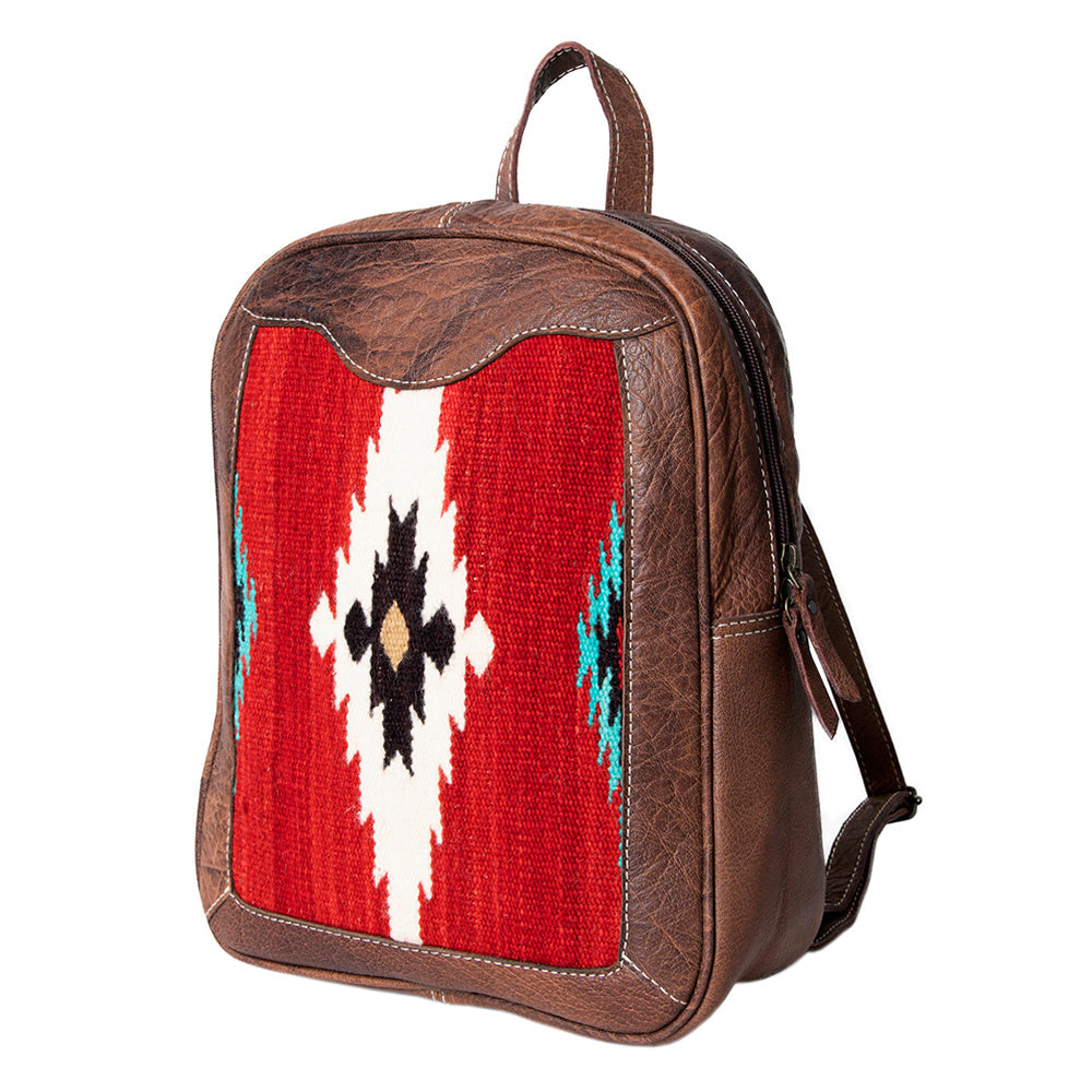 American Darling Backpack Saddle Blanket Genuine Leather
