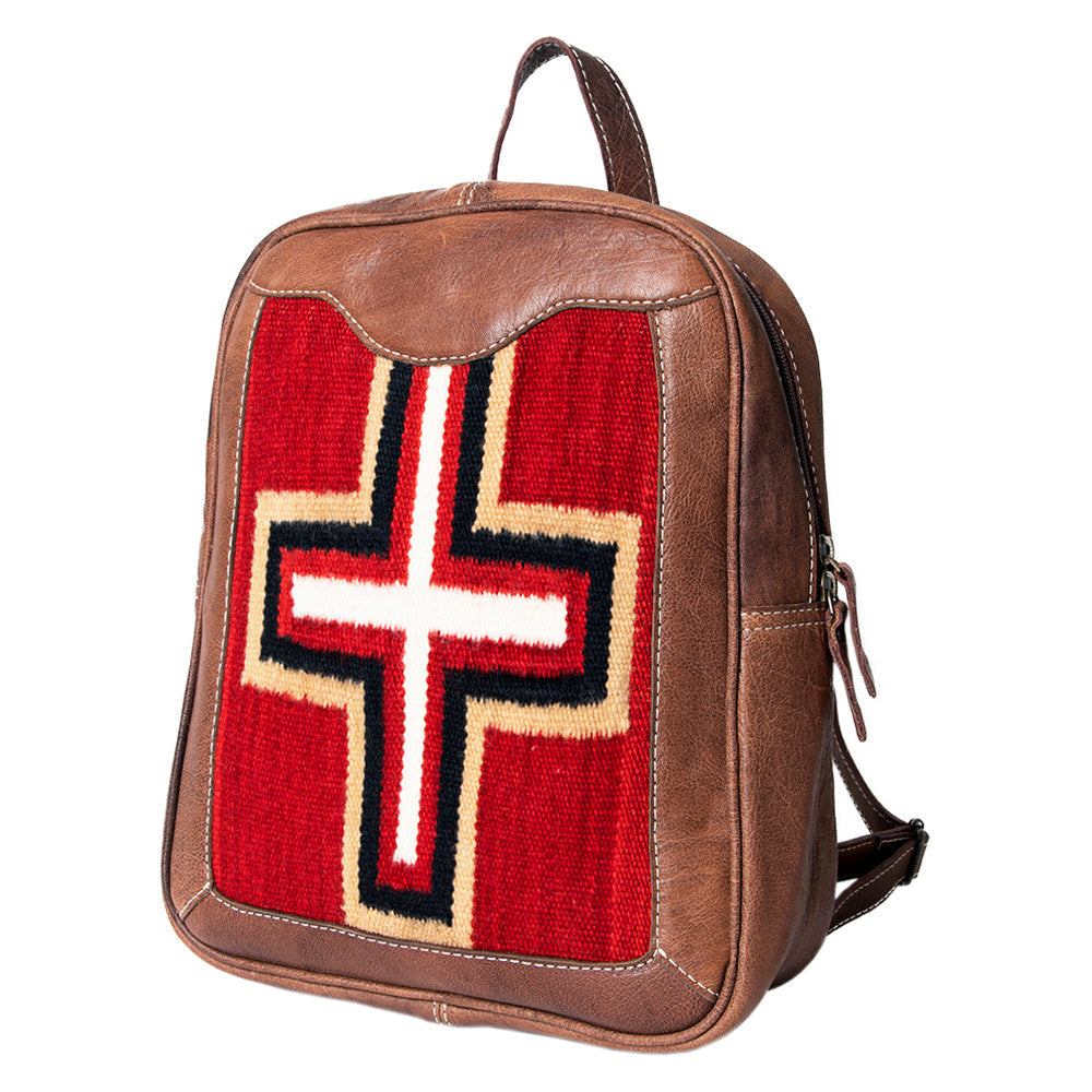 American Darling Backpack Saddle Blanket Genuine Leather