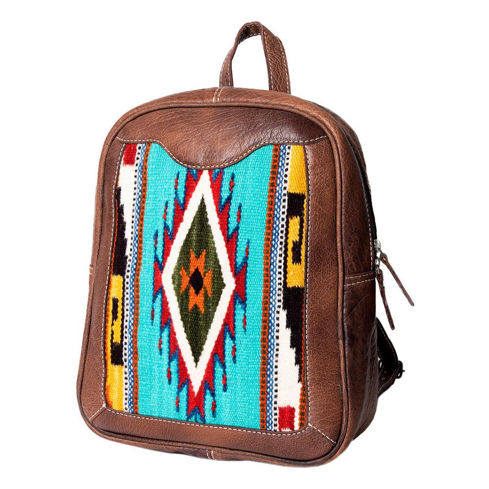 American Darling Backpack Saddle Blanket Genuine Leather