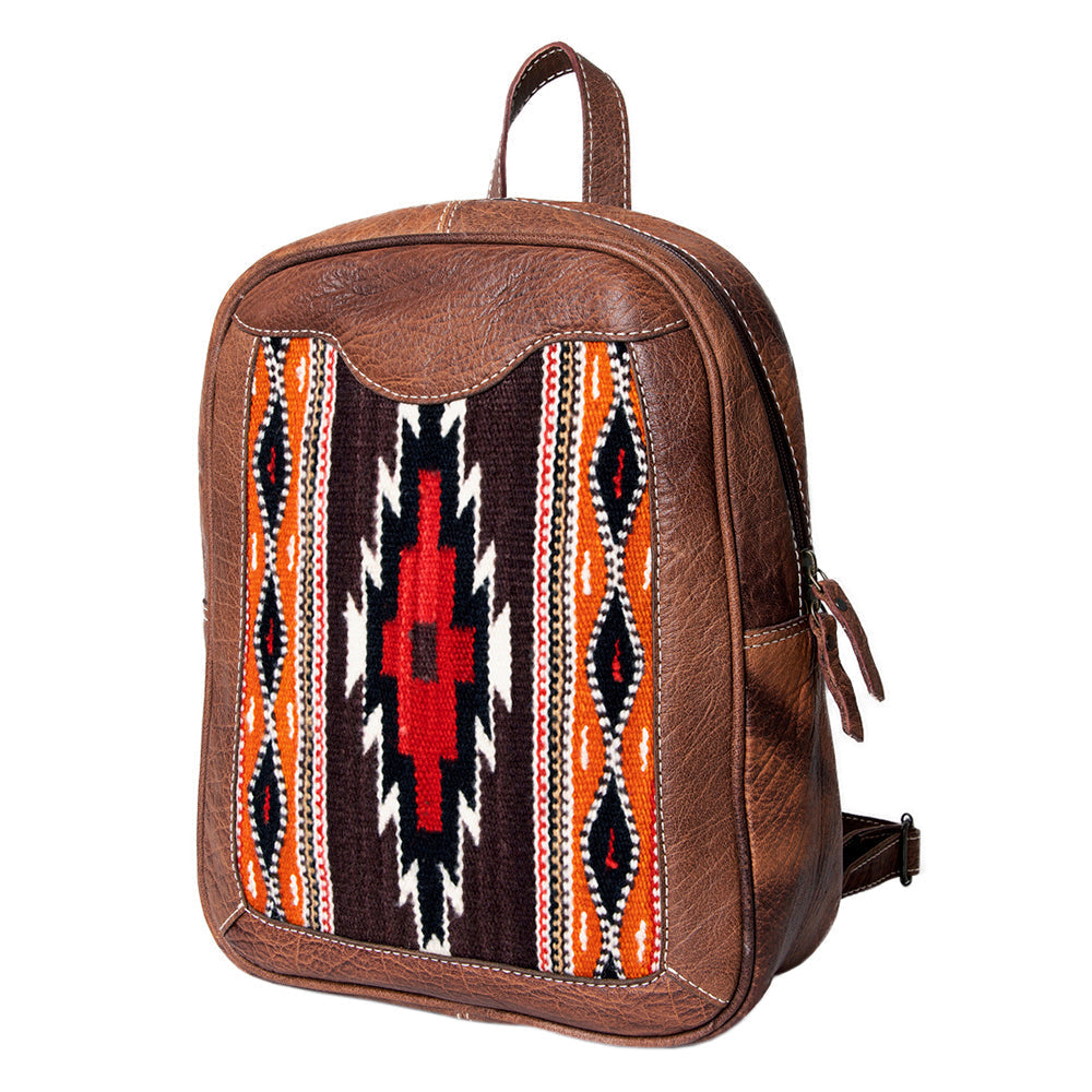 American Darling Backpack Saddle Blanket Genuine Leather