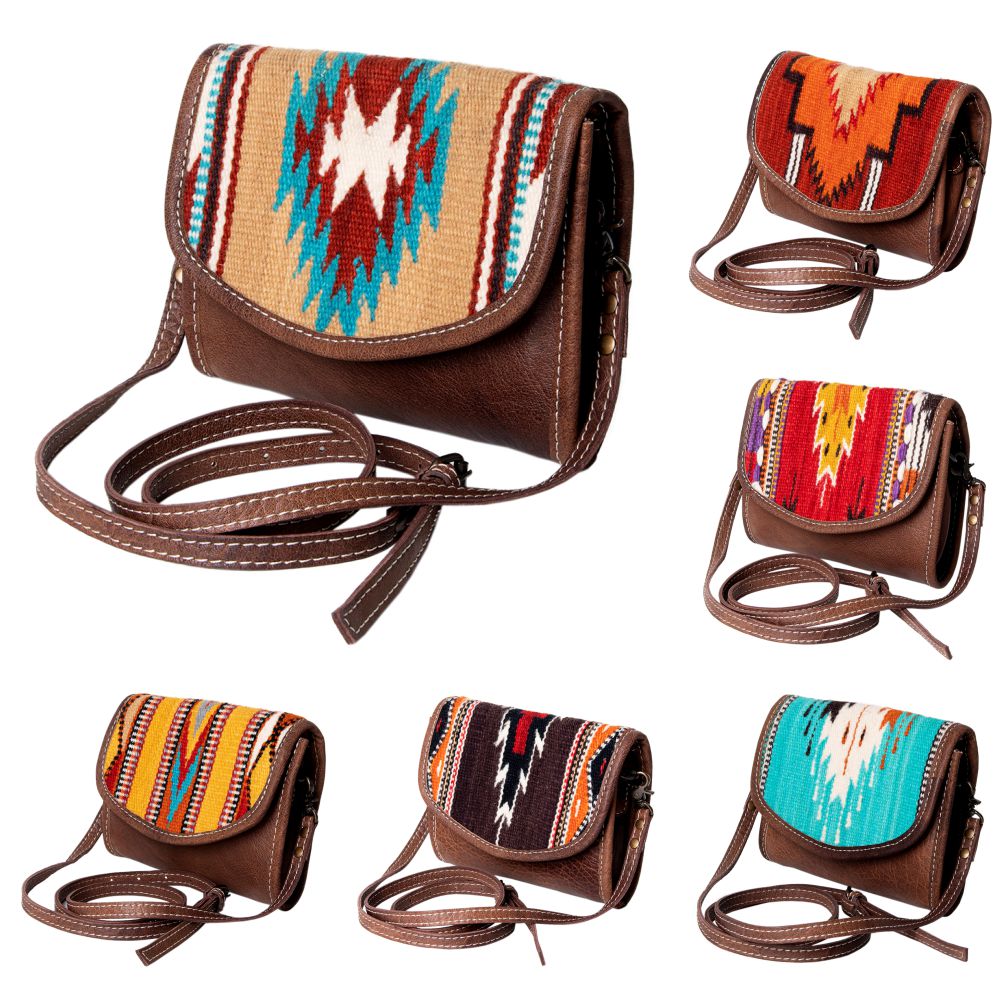 American Darling Messenger Saddle Blanket Genuine Leather