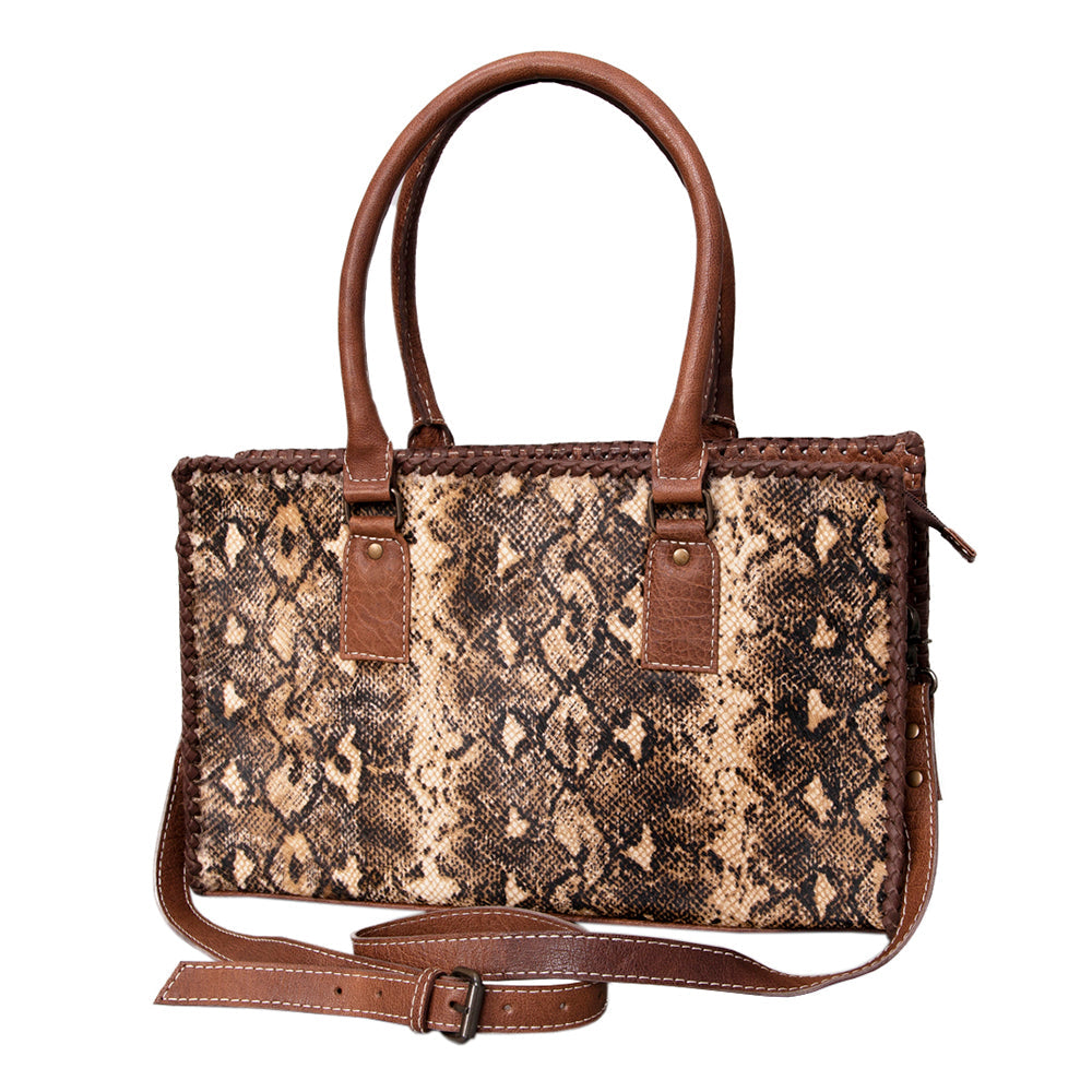 American Darling Hair-On Genuine Leather Tote
