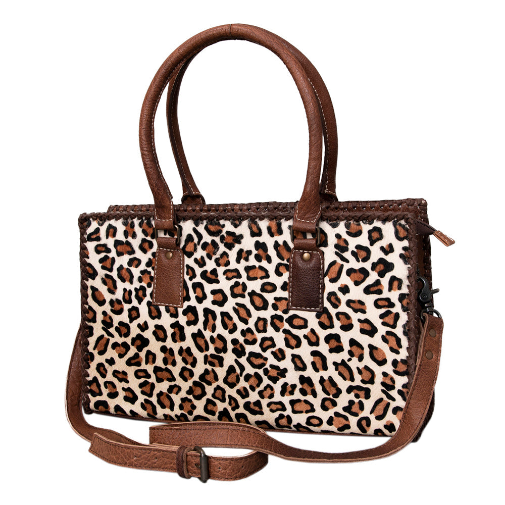 American Darling Hair-On Genuine Leather Tote